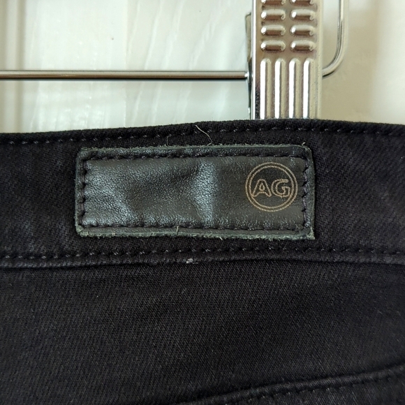 AG Adriano Goldschmied The Prima Mid Rise Cigarette Leg Skinny Jeans Black 26 - Picture 14 of 15